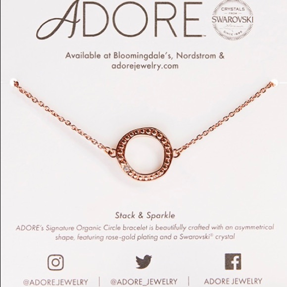 Adore rose gold bracelet - Picture 1 of 1